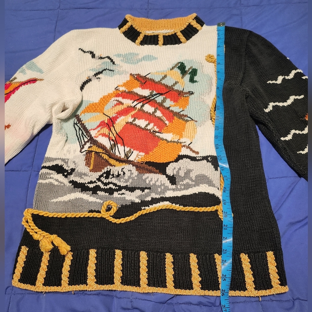 Vintage Berek Nautical Sweater